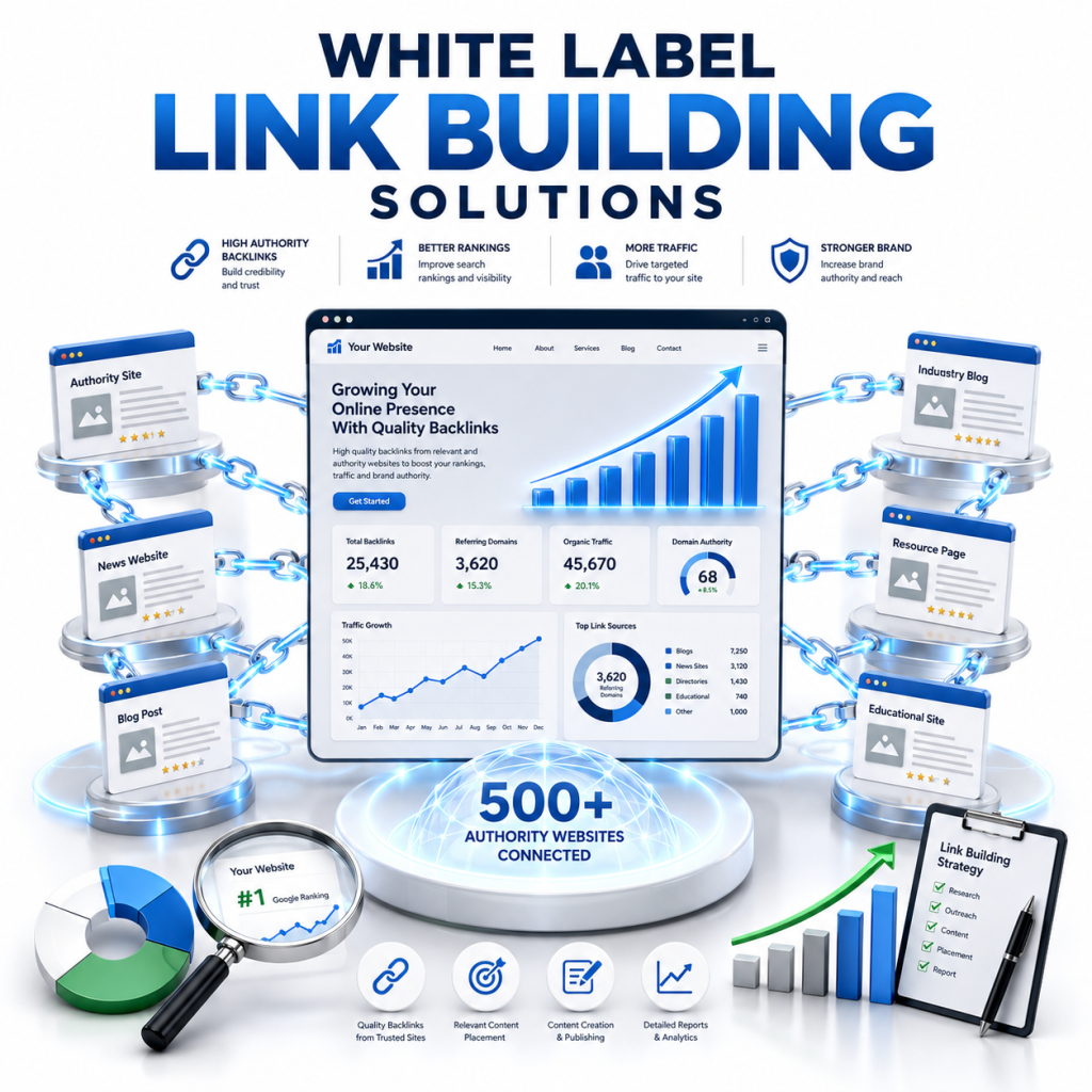 White Label Link Building Solutions | A Smart Shortcut for Agencies